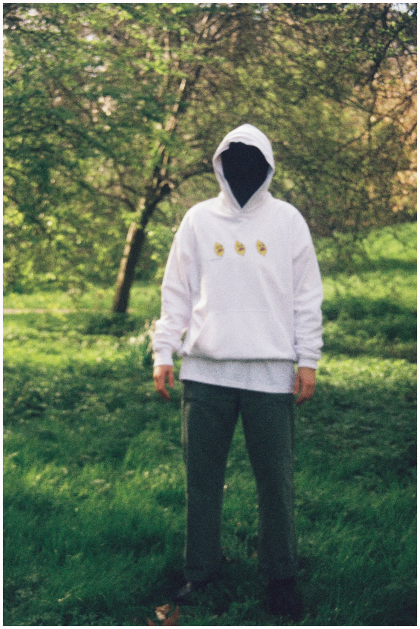 Lemonstrosity Trio Hoodie White